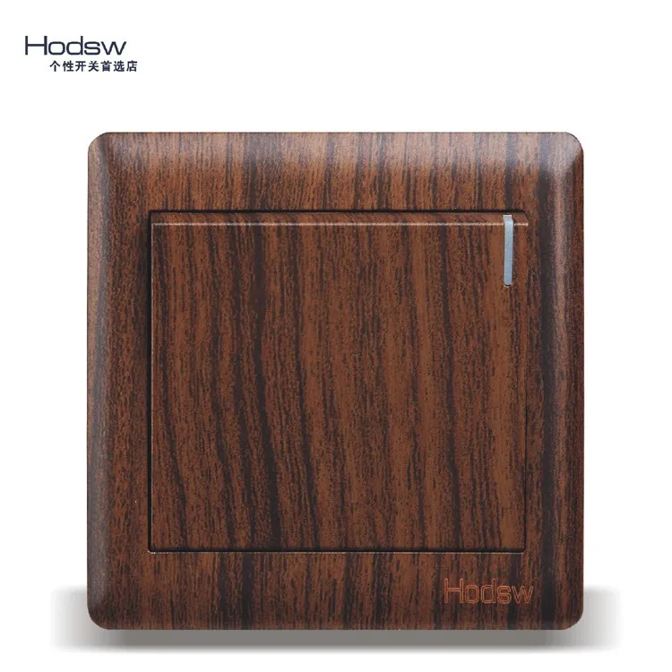 1 intermediate  2 Way   wall switch socket pane push button light wall switch Retro Wall Switch  (17)