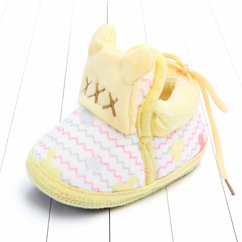 Indoor First Walkers Baby Shoes Cotton Anti-slip Booties Winter Wammer Baby Girl Boy Shoes Newborn Slippers Footwear Booties (41)