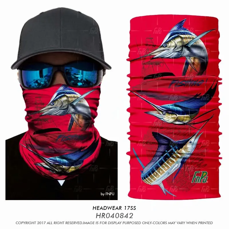 Рыболовный Шарф Солнцезащитный Быстросохнущий УФ-защита бандана Велосипедный спорт волшебный шарф походная маска для лица головная повязка на голову для мужчин - Цвет: HR040842