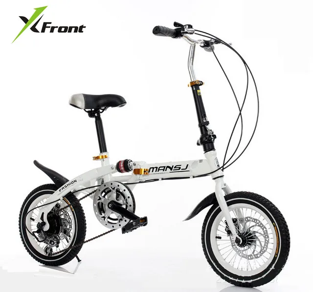 Original X Front Brand Mini gear wheel disc brakes damping folding bike children bmx lady's