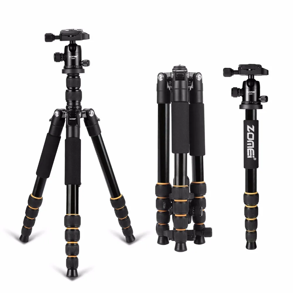 Prix pour Zomei Q666 Trépied Léger Pour DSLR Caméra Rotule Manfrotto Trépied Compact Voyage Support de la Caméra Pour Canon Nikon Sony SLR Prix pour Zomei Q666 Trépied Léger Pour DSLR Caméra Rotule Manfrotto Trépied Compact Voyage Support de la Caméra Pour Canon Nikon Sony SLR