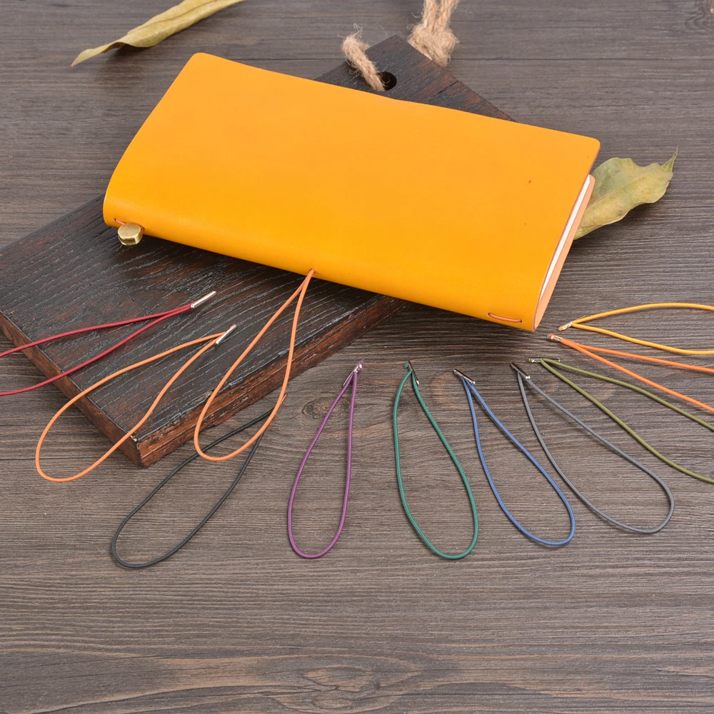 Banda elástica Vintage japonesa para Midori Travelers Notebook, banda de goma para reparación, diario de cuero y accesorios para cuadernos