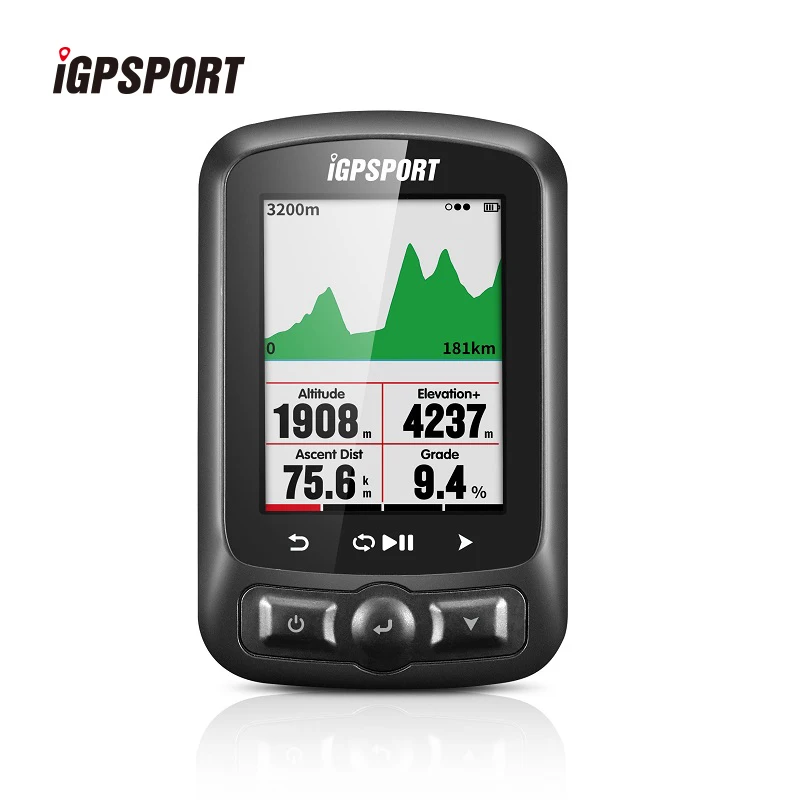 

iGPSPORT 2.2 Inch Color Screen Bicycle Computer Wireless ANT+ Waterproof IPX7 Bike Computer GPS+Glonass+Beidou Cycling Stopwatch