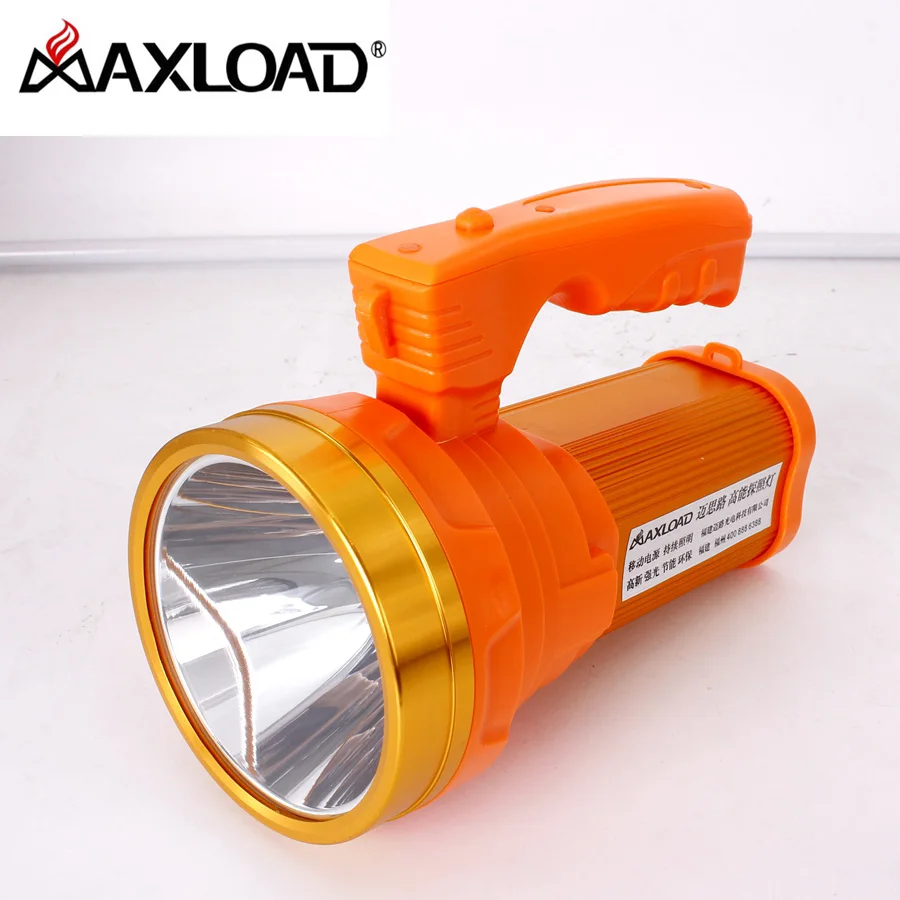 novelty lighting Maxload Searchlight glare led charge type portable