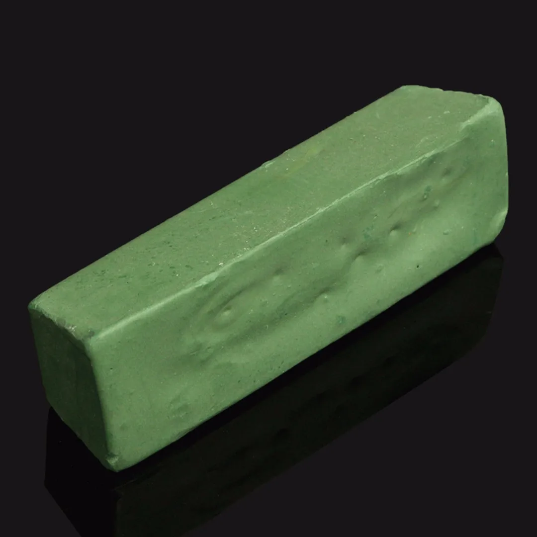 JX-LCLYL металл латунь шлифовальный абразивный Полировка мыло соединение паста воск Бар - Цвет: green
