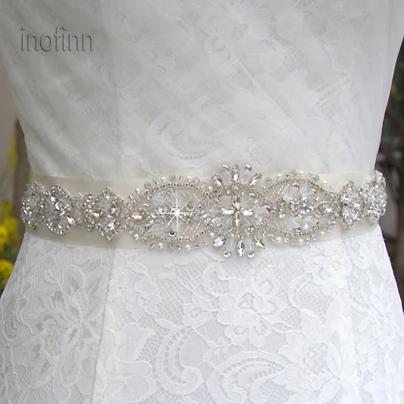 inofinn WH59 Crystal Rhinestones Evening Party Gown Dresses Accessories
