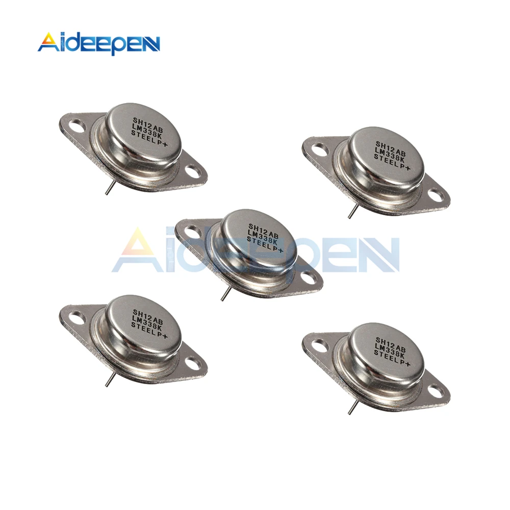 

5Pcs 5A LM338K LM338 Adjustable Voltage Regulator 1.2V To 32V