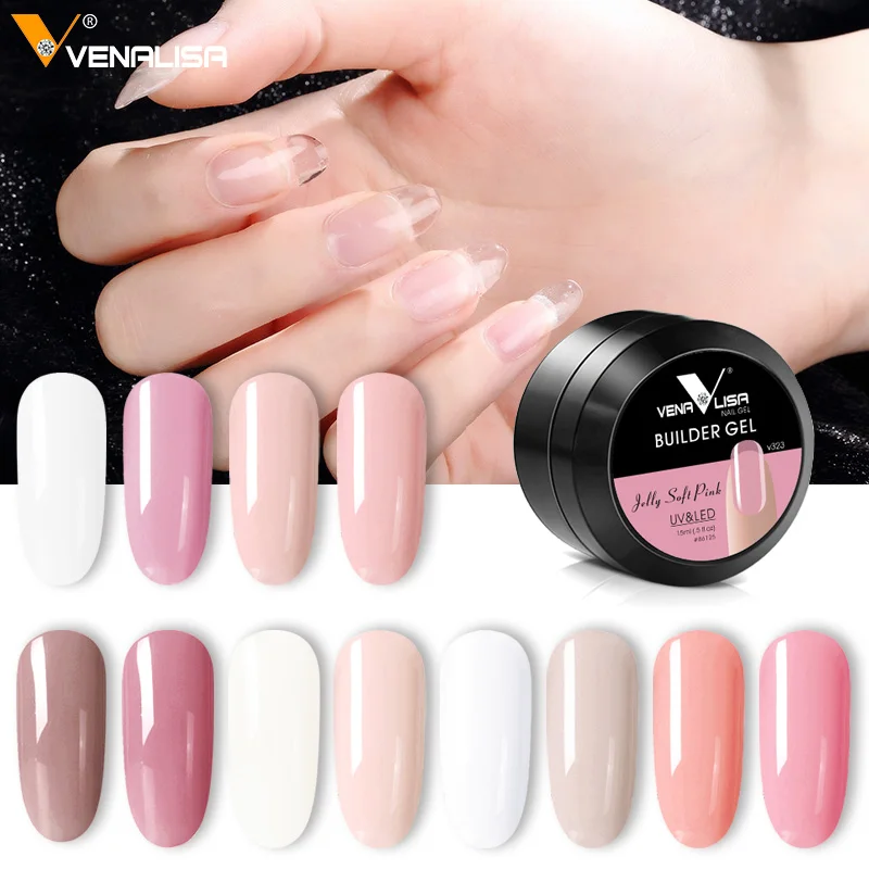 

#50951 CANNI Builder Gel 15ml Nail Gel 25 Colors Gel for Nail Extensions