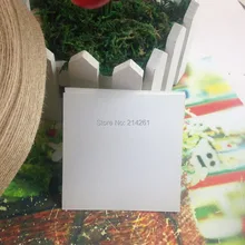 DIY Бумага картона 70x70 мм белый пустой Бумага картона проект Книги по искусству рисовать ежедневно внимание карты белый Бумага карты бумага тег