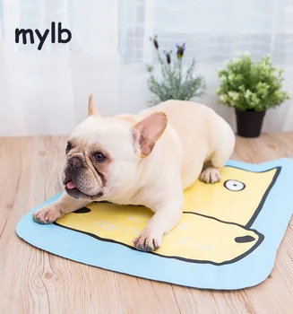 

mylb Dog Gel Cooling Mat Pet Ice Pad Teddy Mattress Print Thickened Scratch Resistant Summer Cooling Pad For Dog Cat