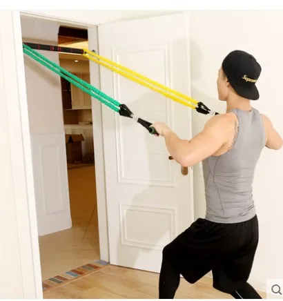 

Rally puller tension rope bed sit-ups home fitness equipment resistance band one pcs