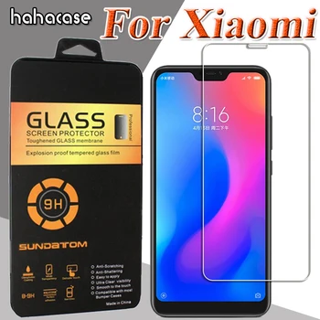 

100pcs 2.5D Tempered Glass Premium Guard For Xiaomi Redmi Redmi 7 6 Pro 5 Plus 5A Toughened Protective Glass With Acrylic Box