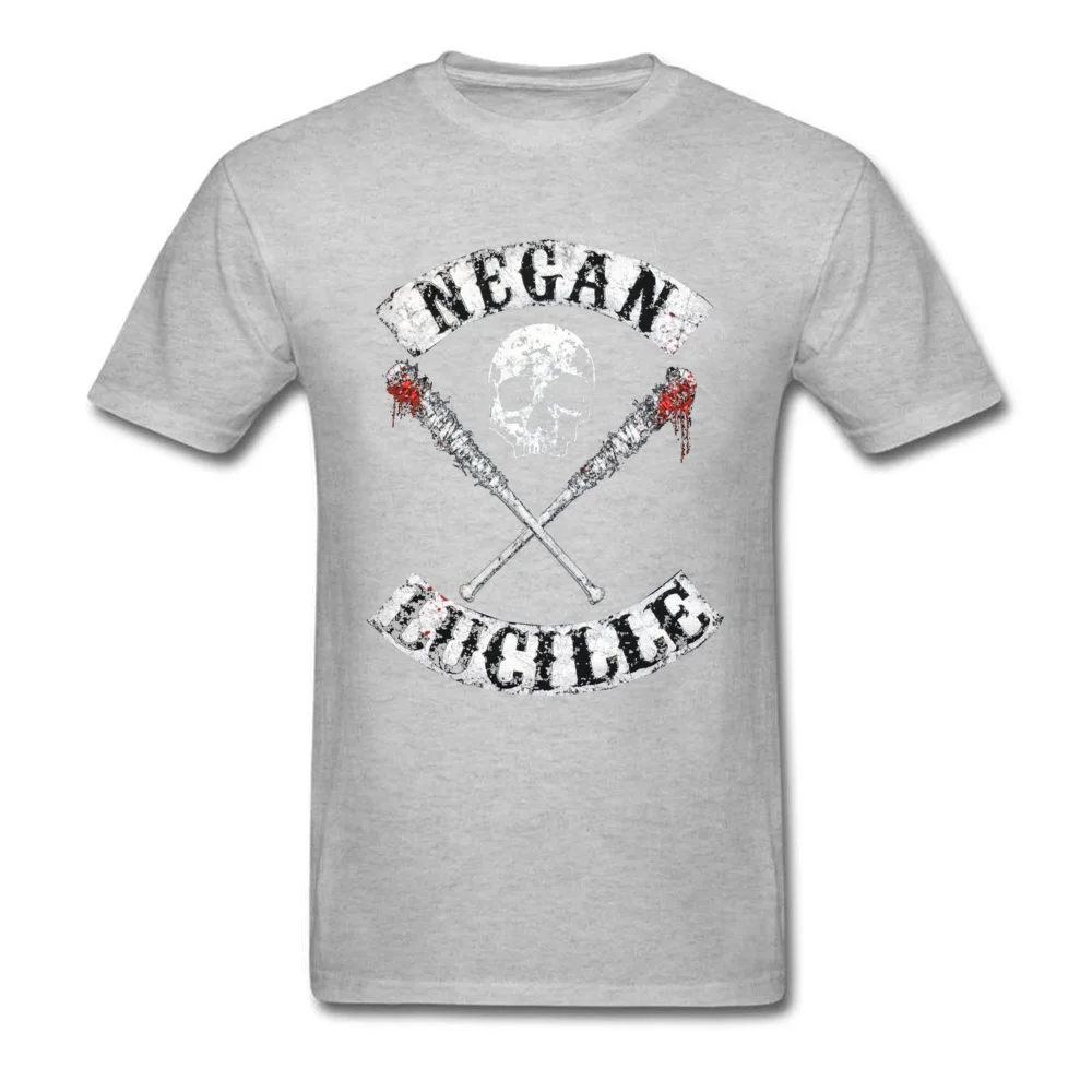 Negan Lucille The Walking Dead_grey