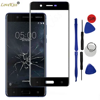 

Front Panel For Nokia 2 3 5 6 7 Plus 8 X5 5.1 Plus Touch Screen Sensor LCD Display Digitizer Glass Cover Touchscreen Replacement