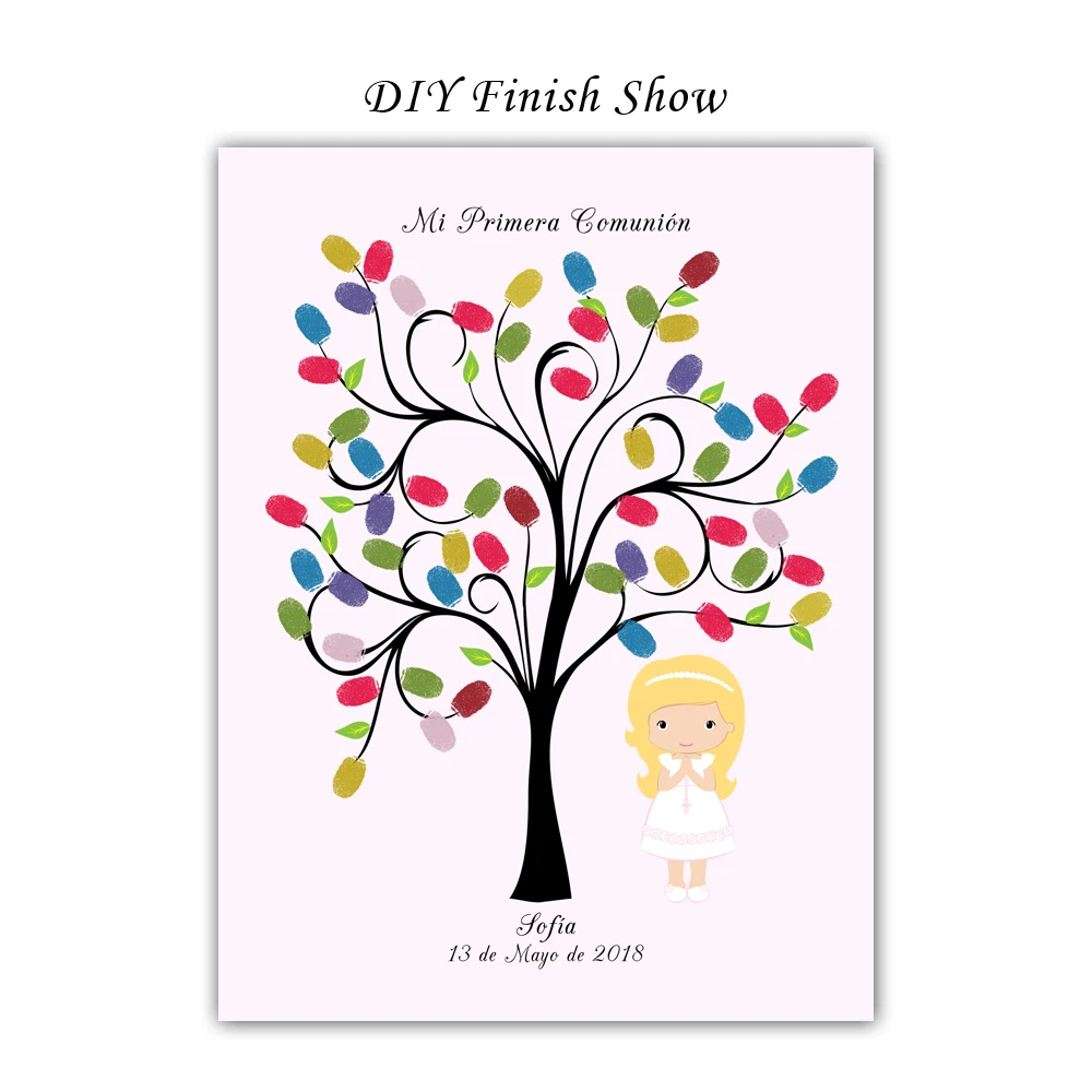 Angel-Praying-Under-Tree-Free-Custom-Mi-Primera-Comunion-Fingerprint-Guest-Book-First-Holy-Communion-Souvenir (4)