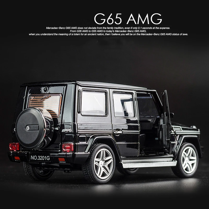 KIDAMI 1:32 Сплав MINIAUTO Benz G65 SUV amg литой автомобиль модель мальчик коллекция подарок игрушки для детей siku