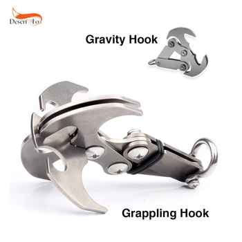 

5.9*3.54'' / 15cm*9cm Survival Grizzly Hook Grappling Folding Tail for Climbing Hiking