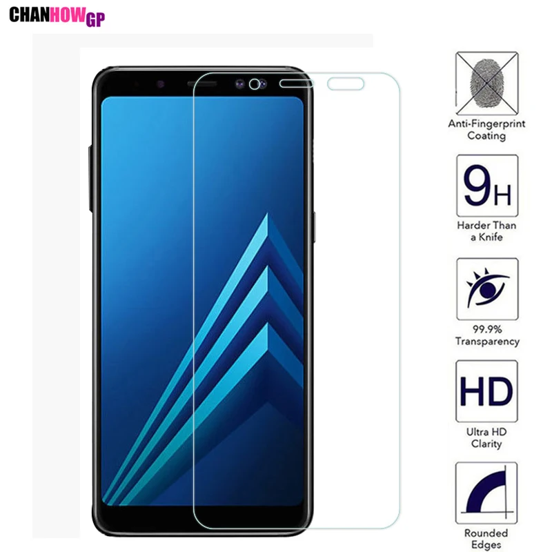 Закаленное стекло для Samsung Galaxy A6 A8 2018 Plus Защита экрана J2 J4 J6 J3 J5 J7 2016 NEO CORE