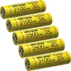 Аккумуляторная батарея NITECORE IMR18650, 3,7 В, литий-ионная, 2100/2500/2600/3100 мАч, 30A/35A/38A/40A, высокое качество, 1 шт./FlatTop ► Фото 1/6
