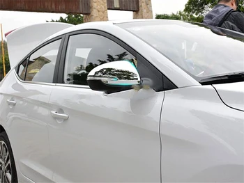 

ABS Chrome Door rearview Mirror Cover Trim 2pcs for Hyundai Elantra Avante 2016 2017