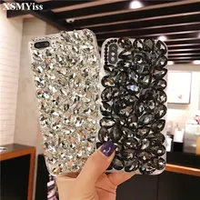 Чехол для телефона блестящий 3d чехол с кристаллами и бриллиантами