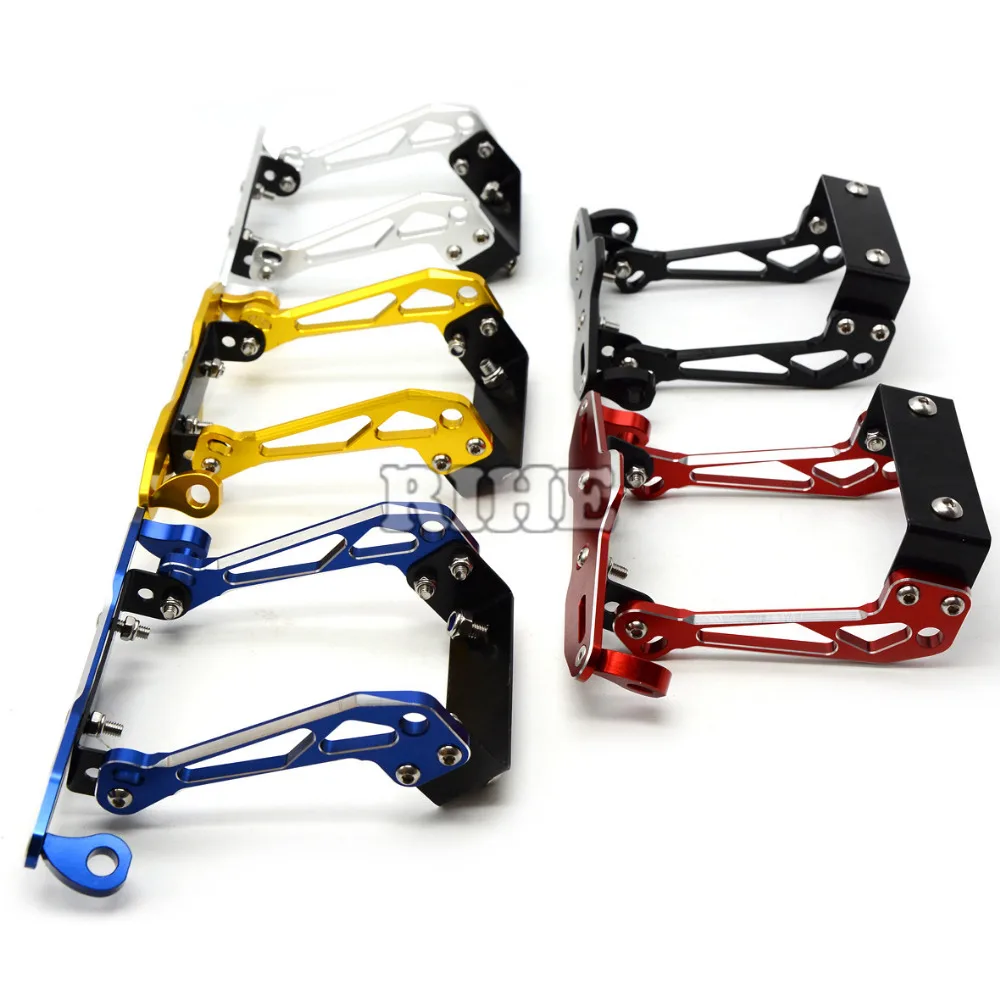 

Motorcycle CNC universal Adjustable Angle License Number Plate Frame Holder Bracket FOR Suzuki Honda Ducati Kawasaki Yamaha BMW