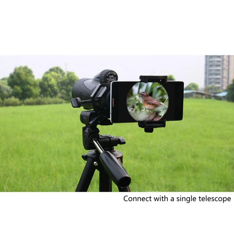 Balight Microscope Astronomical Adapter Clip Binocular Monocular Spotting Scopes Universal Mobile Phone Camera Adapter Holder