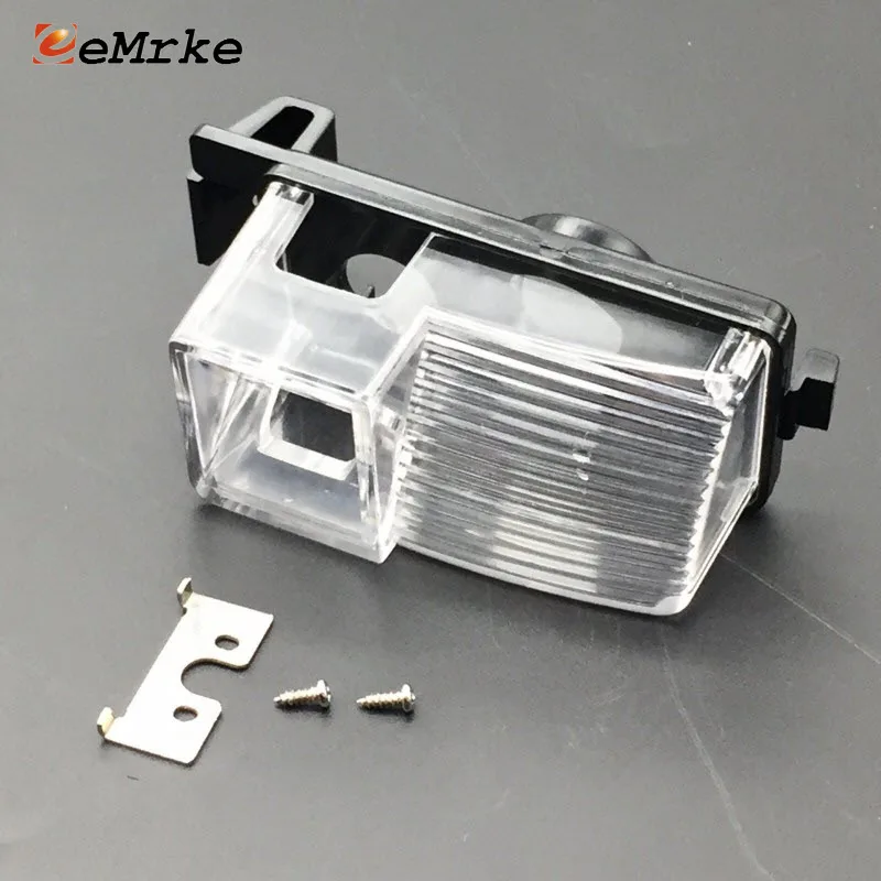 

EEMRKE for Nissan Patrol Y61 Patrol /Y61 4WD 2D 3D 5D 1997-2013 Car Rear View Camera Bracket License Plate Lights Housing Mount