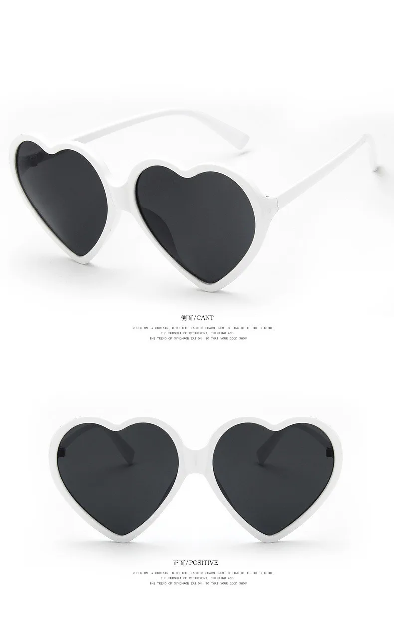 coach sunglasses FOOSCK Women Brand Designer Luxury Fashion Heart Shape Sunglasses Women Lovely Colorful Clear Eyeglasses Cat Eye Frame Eyewear round sunglasses women