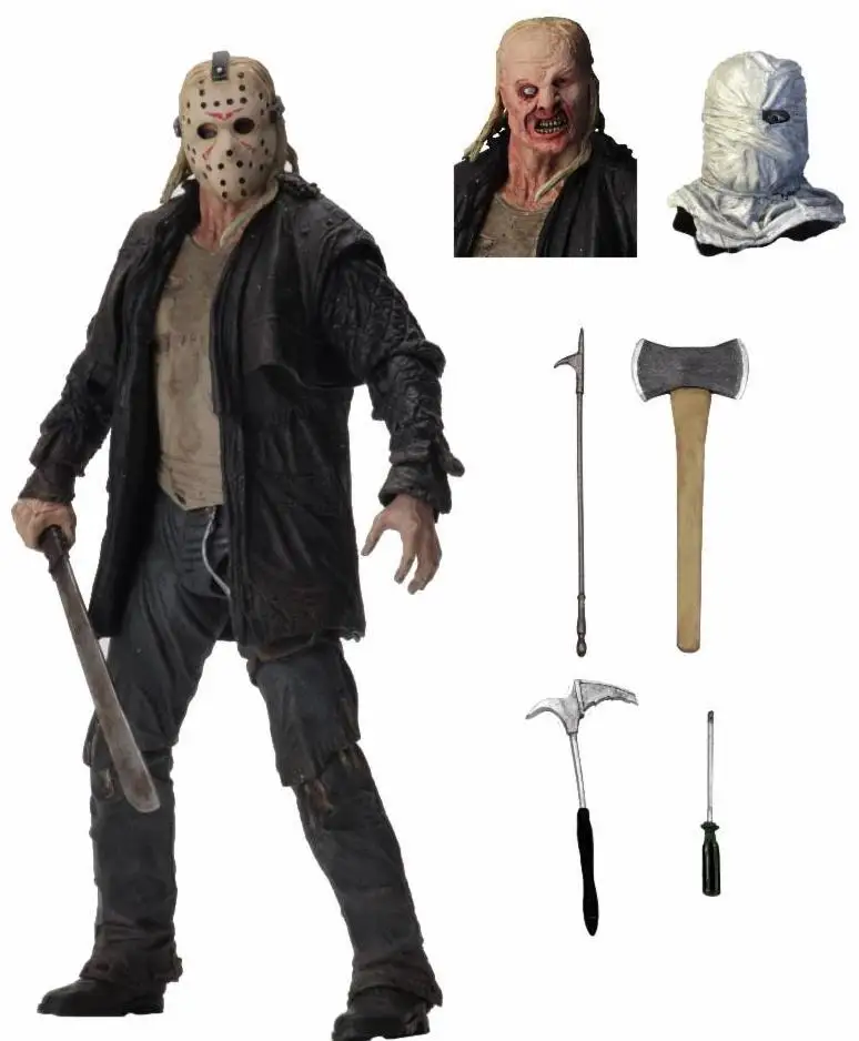 NECA Deluxe Edition Friday the 13th фигурка конечная Джейсон 2009 Remake VoorheesToy фигурка модель игрушка кукла подарок