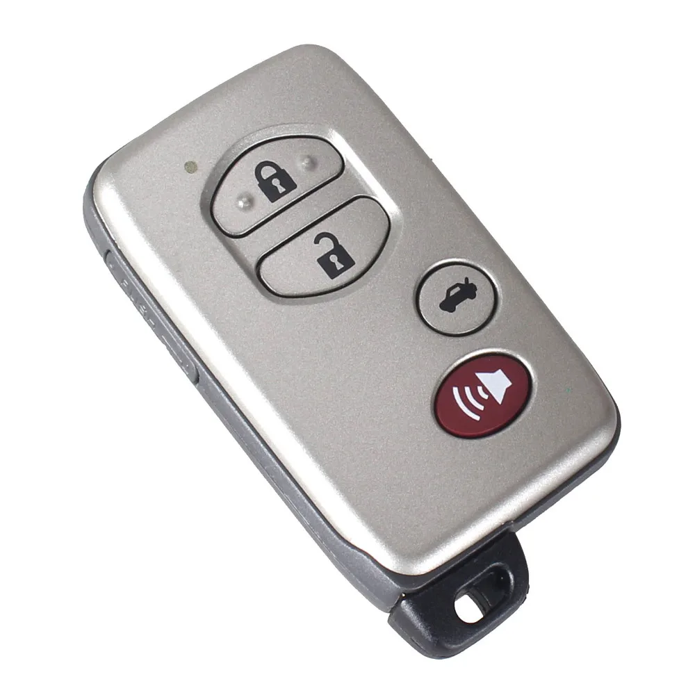 Чехол KEYYOU Smart Key с 4 кнопками для TOYOTA AURION AVALON LANDCRUISER CAMRY HIGHLANDER RAV4