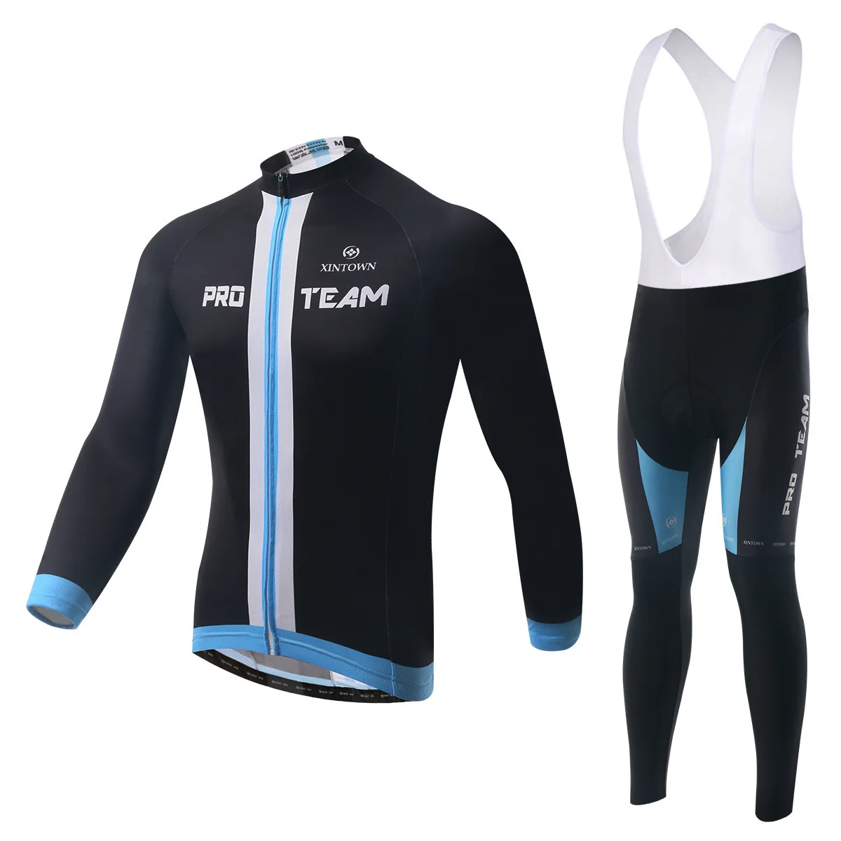 

BOODUN The Leader Black Cycling Wear Straps Long Sleeve Suit Bicycle Serve Catch Down Windbreak Keep Warm Function Underwear