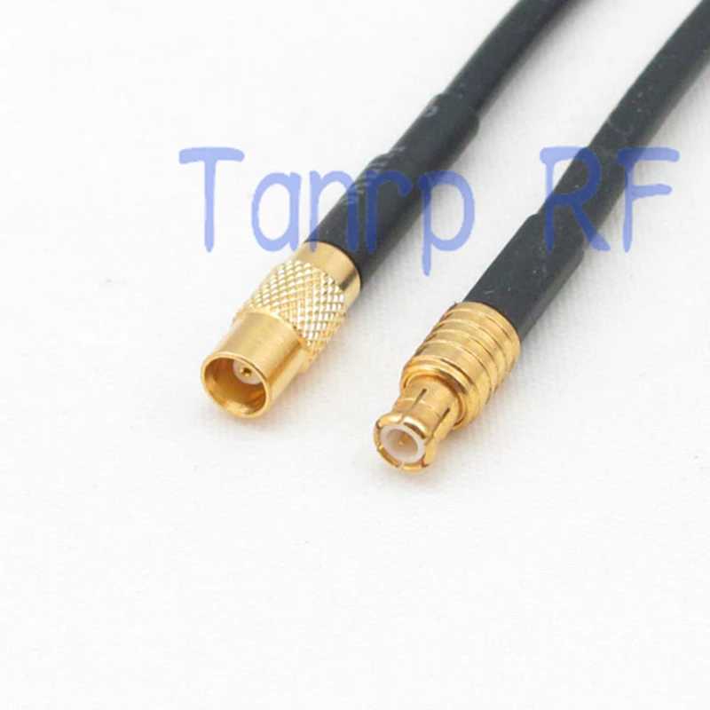 

6in MCX female jack to MCX male plug RF connector adapter 15CM Pigtail coaxial jumper RG174 extension cord cable