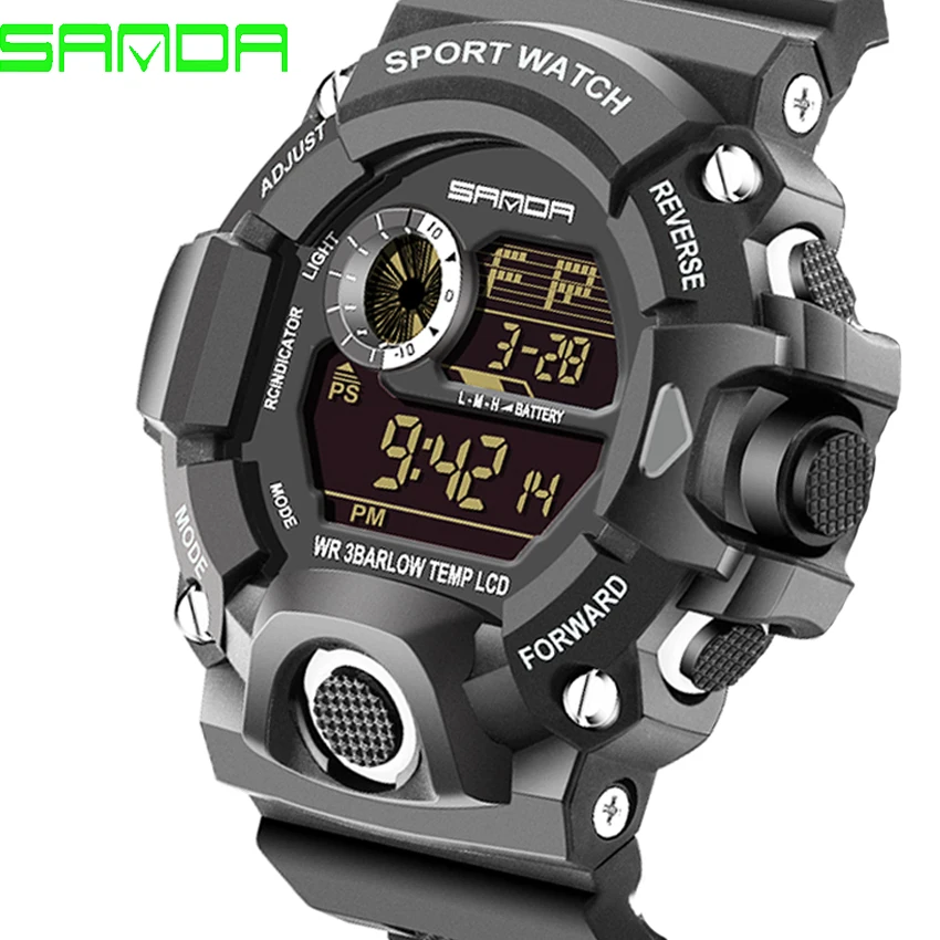 Prix pour 2017 Nouveau Top Marque De Luxe Hommes Militaires Sport Montres Étanche LED Numérique Montre Pour Hommes Horloge Relogio Masculino Numérique-montre Prix pour 2017 Nouveau Top Marque De Luxe Hommes Militaires Sport Montres Étanche LED Numérique Montre Pour Hommes Horloge Relogio Masculino Numérique-montre