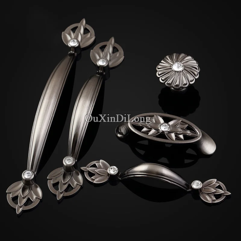 Top Designed 10pcs European Antique Kitchen Door Furniture Handles