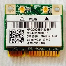 BroadCom BCM94322HM8L DW1510 Половина мини PCI-Express PCIe беспроводной WLAN WiFi карта для Dell E5400 E5500 E6400 E6500 m2400 M4400