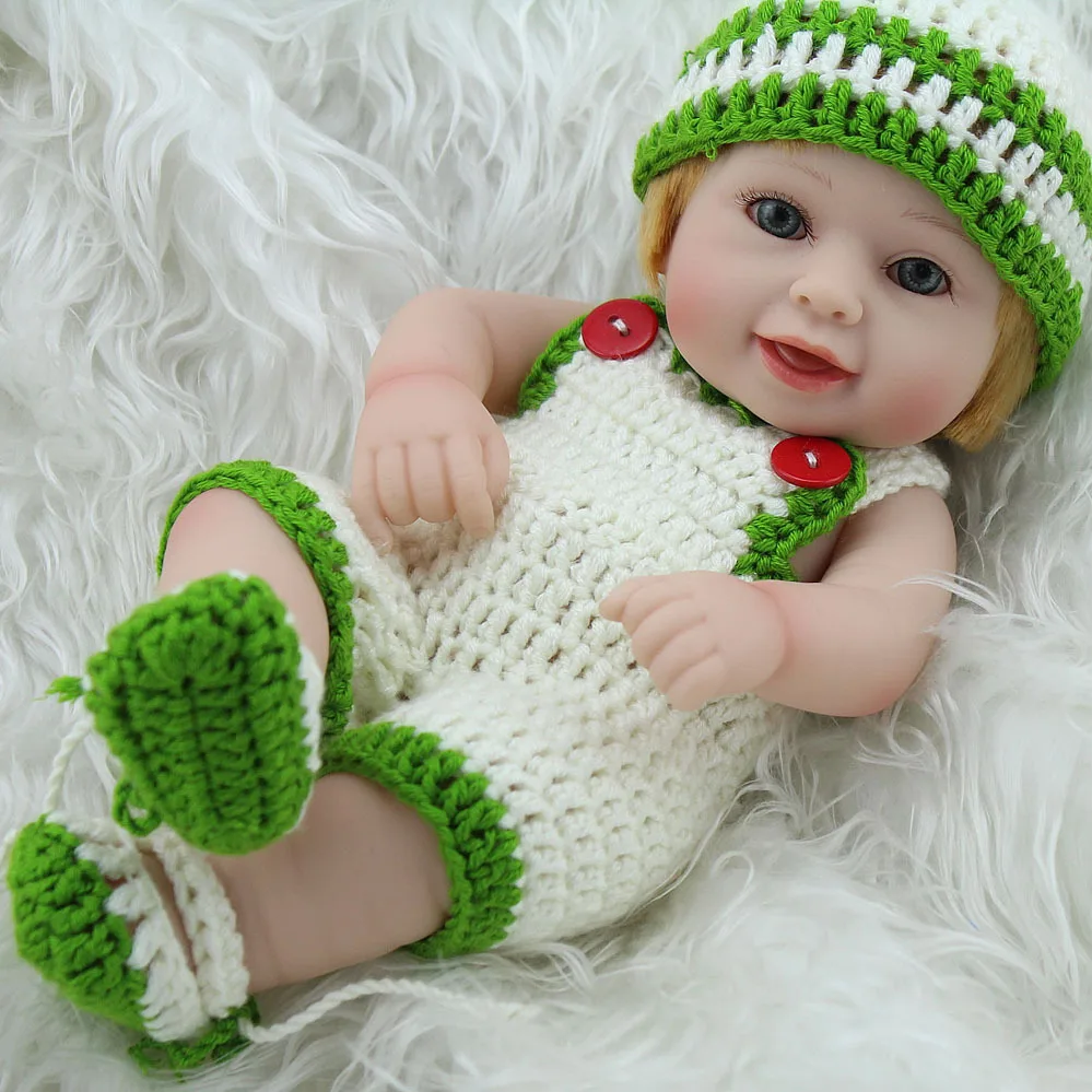 Lifelike DIY Reborn Baby Dolls Full Silicone Soft Reborn Babe Dolls