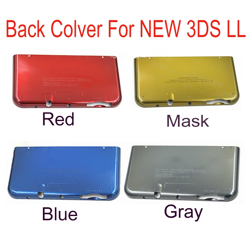 

Back Battery Cover For Nintend New 3DS XL LL Housing Replacement Back Case For New 3DS LL XL battery Cover Shell