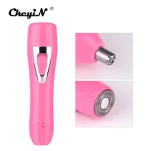 2 в 1 Мини Электрический Леди бритвы Для женщин Эпилятор машинка для стрижки волос в носу зарядка через USB удаления волос Водонепроницаемый сухой и влажной Красота инструменты 50