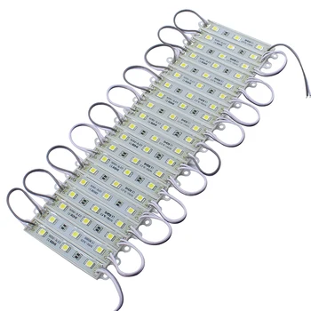

100PCS/Lot 3528 SMD Led Module 3 Leds DC12V Waterproof LED For Advertising Board Display Window Cool White/Warm White/ White