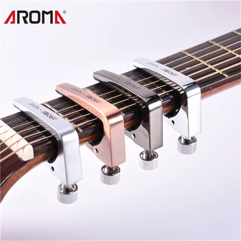 Buy Aroma Ac 11 Zinc Alloy Capo For Acoustic Electric