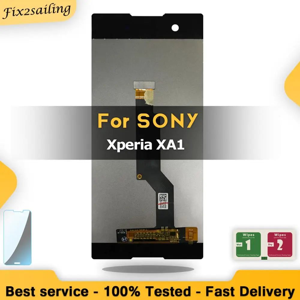 100% протестирован для SONY Xperia XA1 XA 1 G3116 G3121 G3123 G3125 G3112 5 0 дюймовый ЖК-дисплей