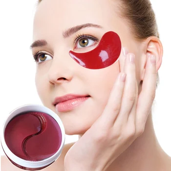 

60pcs Collagen Crystal Eyes Mask Gel Reduces Dark Circle Eyes Bag Anti-Wrinkle Moisturizing Essence Eye Masks
