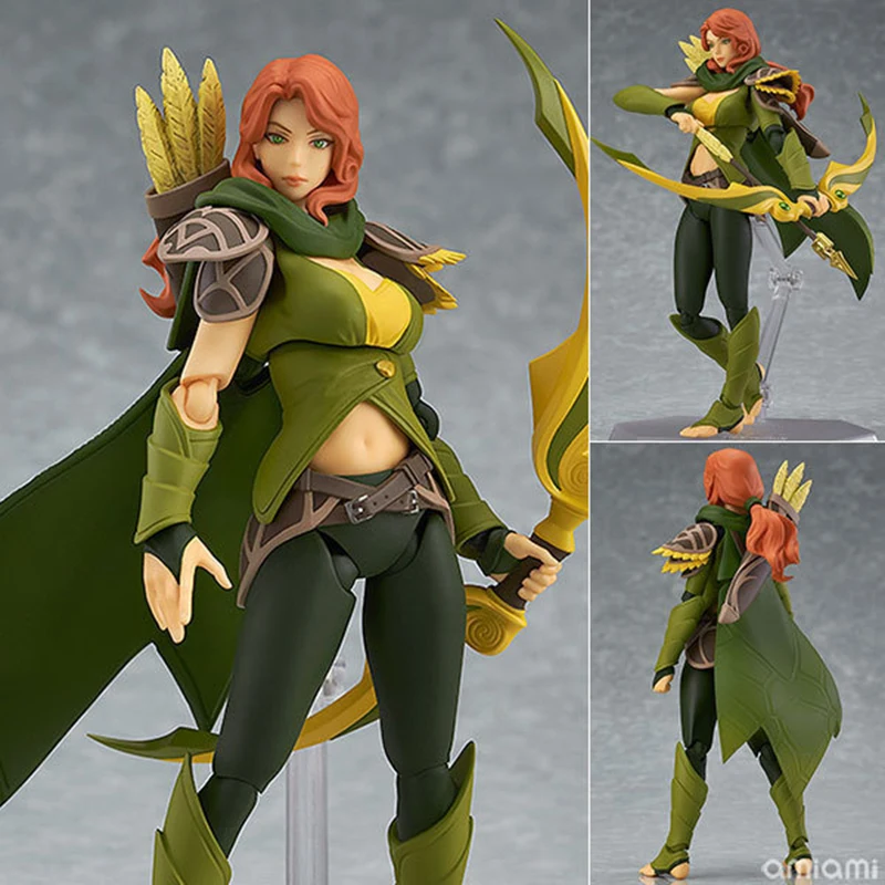 DOTA 2 Variant Action Figure Figma SP-070 Windranger Variable Doll PVC Action Figure Collectible Mo