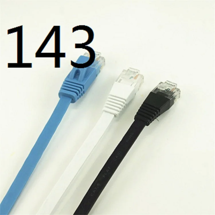 

143# MEIBAI Hot Sells CAT7 UTP Round Cable Ethernet Cables Network Wire RJ45 Patch Cord Lan Cable Made In China