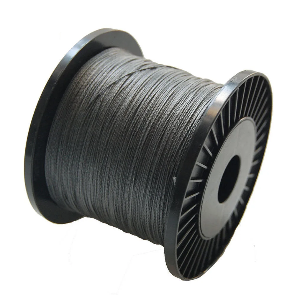 

Hyaena 1000m 100% PE Braided Fishing Line Grey Braid Multifilament Super Strong Fishing Lines 15LB-100LB