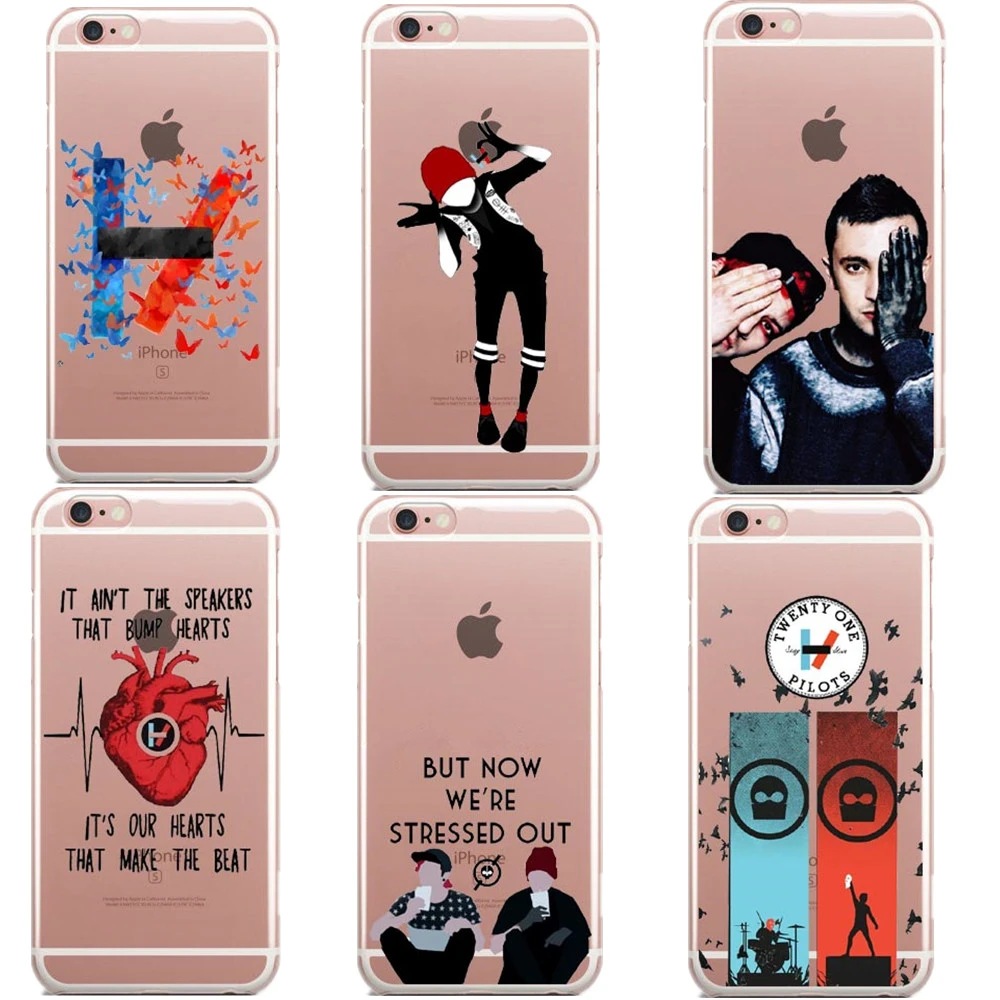 Veintiún pilotos para iphone 5 y 5s carcasa para 6 7 funda para Fundas iphone XS Max XR X 7 8 Plus funda|Estuches para teléfono| - AliExpress