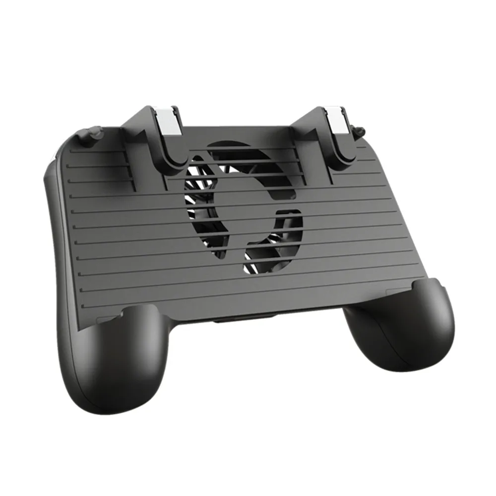  Mobile Phone Gamepad Joystick Controller for PUBG Mobile Ultra-Portable Cooling handle Grip Holder 
