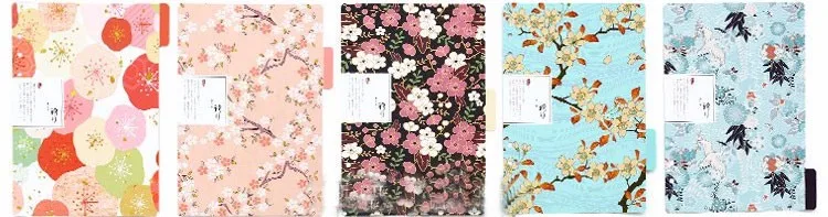 Notebook-Planner-Accessories-Colorful-Violaceum-Flower-Divider-Index-page-5-sheetsSet-Match-Filofax-Janpanese-School-Stationery_14