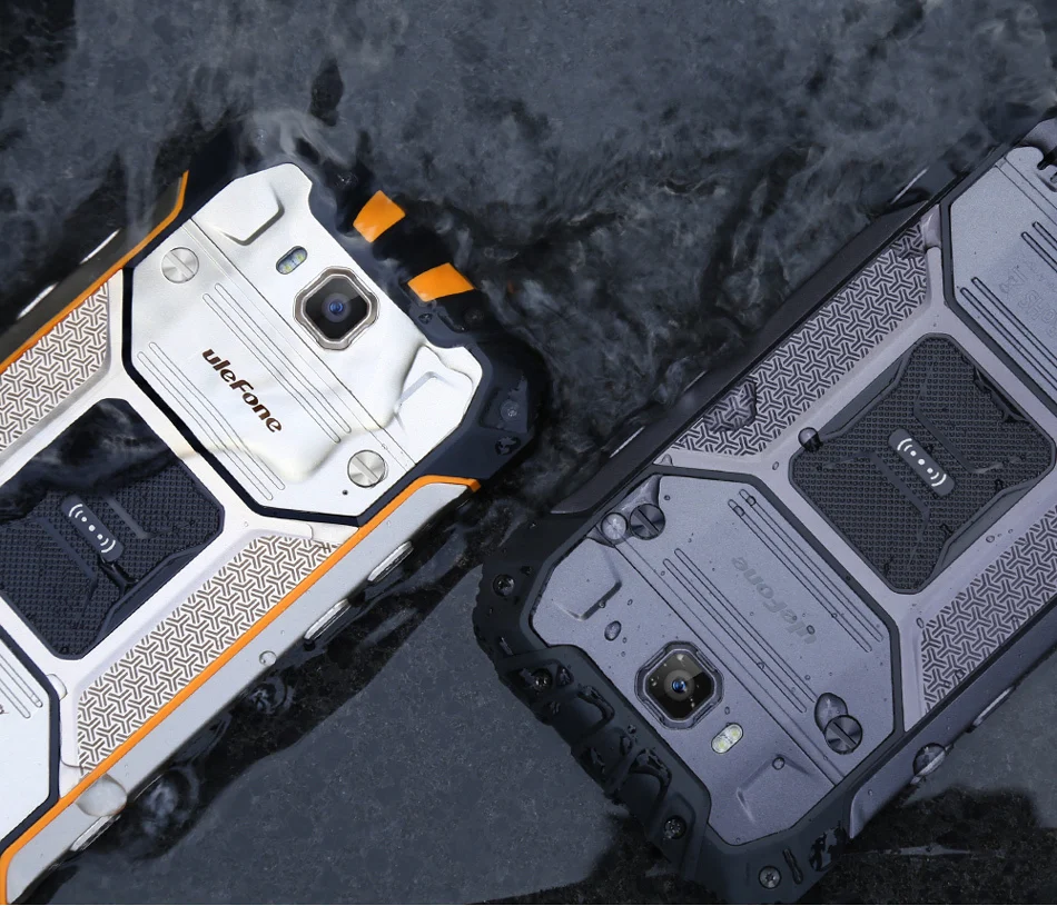 Ulefone Armor 2 5,0 ''IP68 Водонепроницаемый телефон MTK6757 Восьмиядерный Android 7,0 6 ГБ+ 64 ГБ 16 МП глобальная версия NFC 4700 мАч 4G смартфон